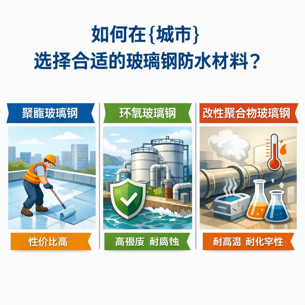 如何在镇江选择合适的玻璃钢防水材料?
