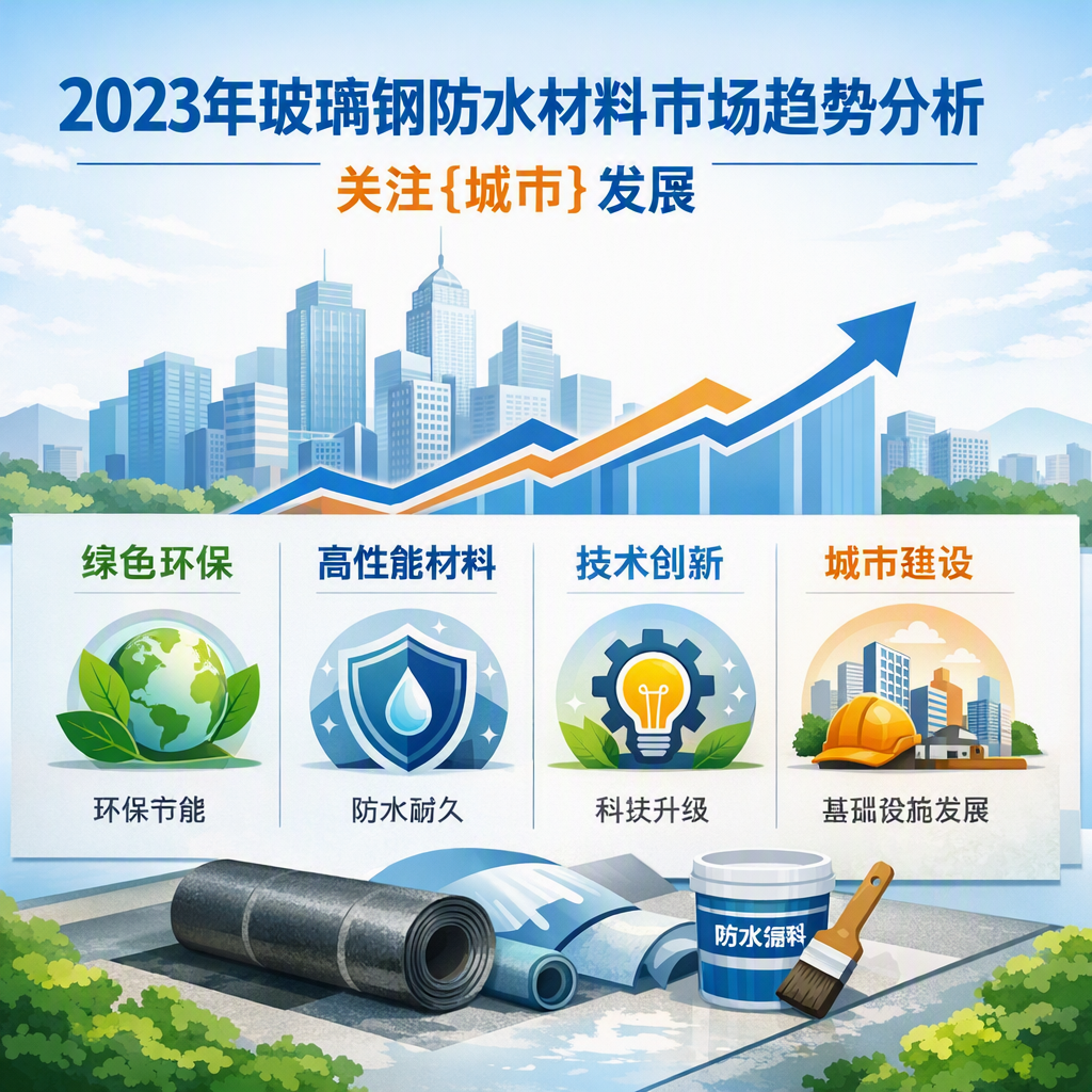 2023年玻璃钢防水材料市场趋势分析,关注 镇江 发展