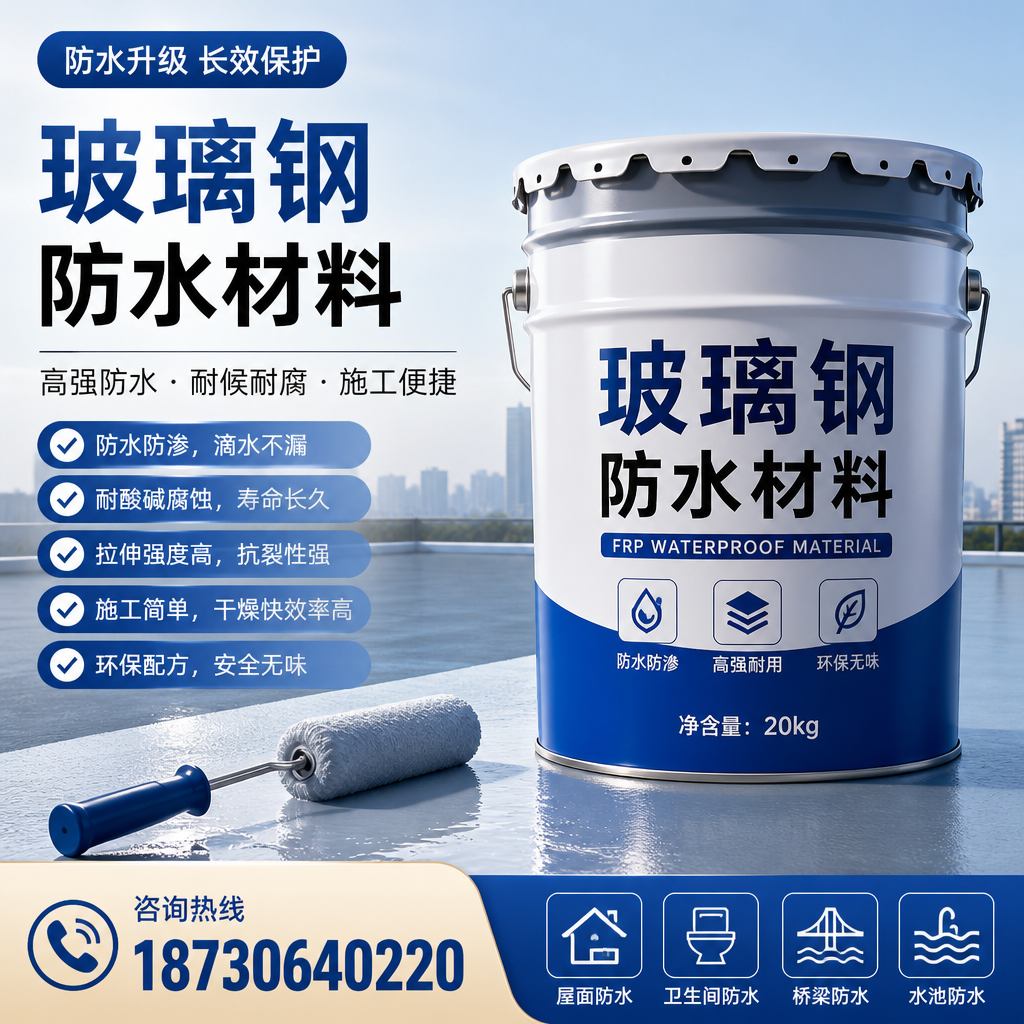 专家解析:玻璃钢防水材料的市场前景分析在 镇江