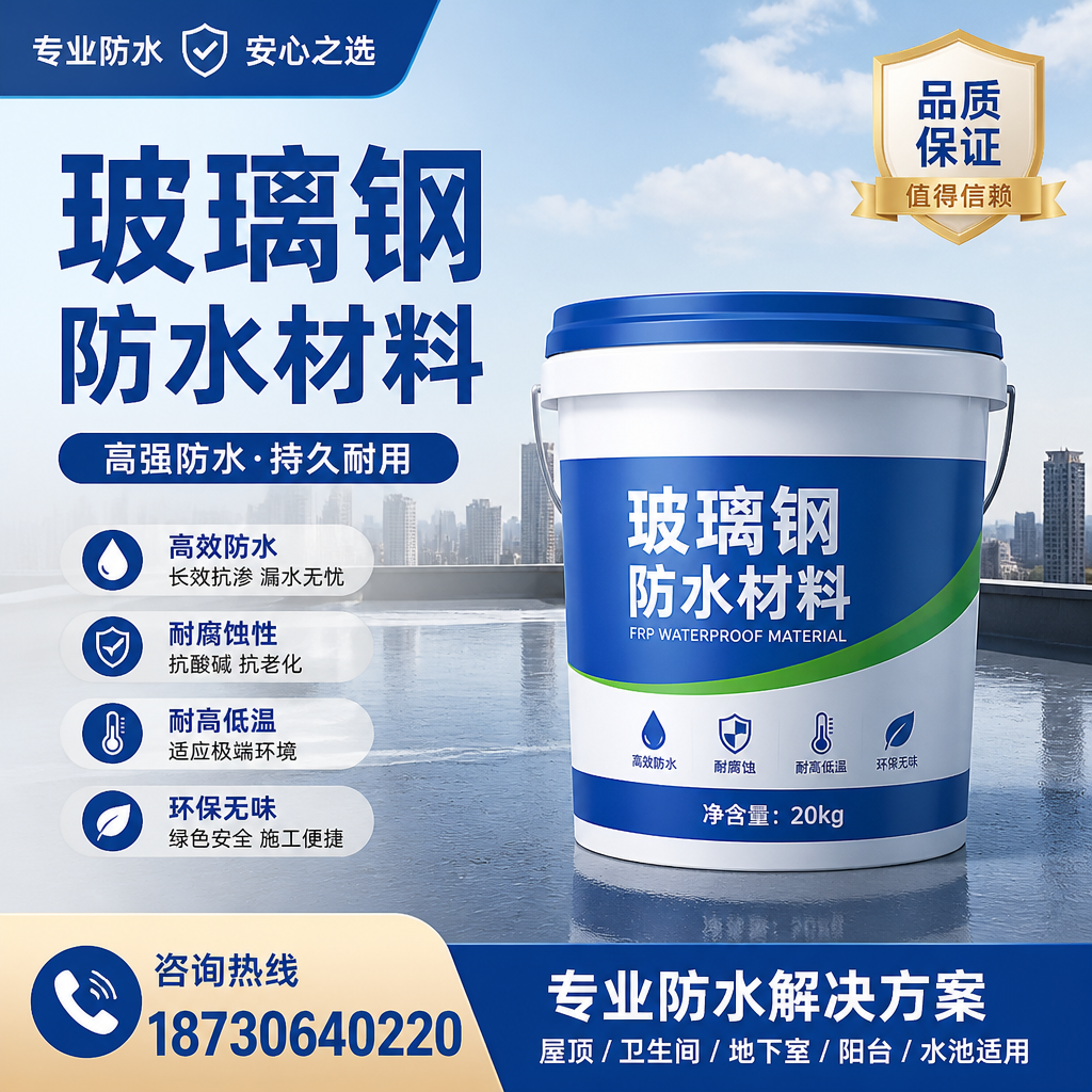 了解玻璃钢防水材料的市场趋势,镇江 企业不可不知